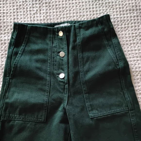 Stockholm Atelier & Other Stories Forest Green Trousers - Picture 4 of 6